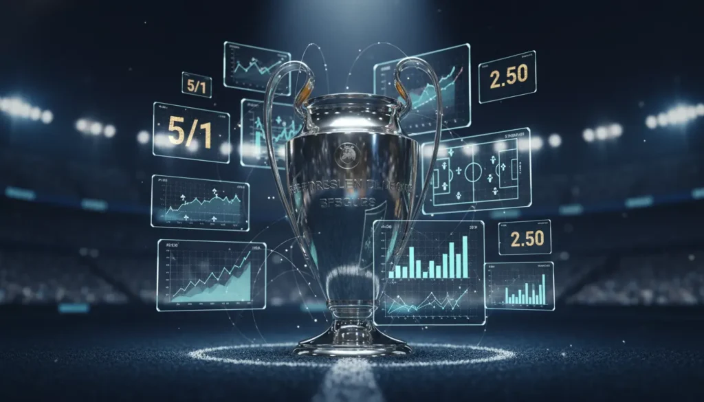 Professional Champions League betting analysis with UEFA Trophy and statistics